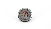 Thermometer aus Edelstahl mit SOGAMBO Logo Ø80mm